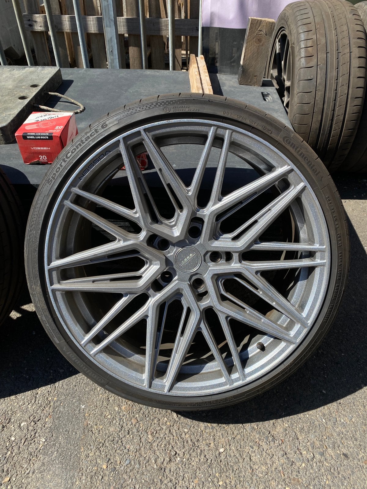 Porsche Vossen 22 inch, Auto-onderdelen, Banden en Velgen, Ophalen