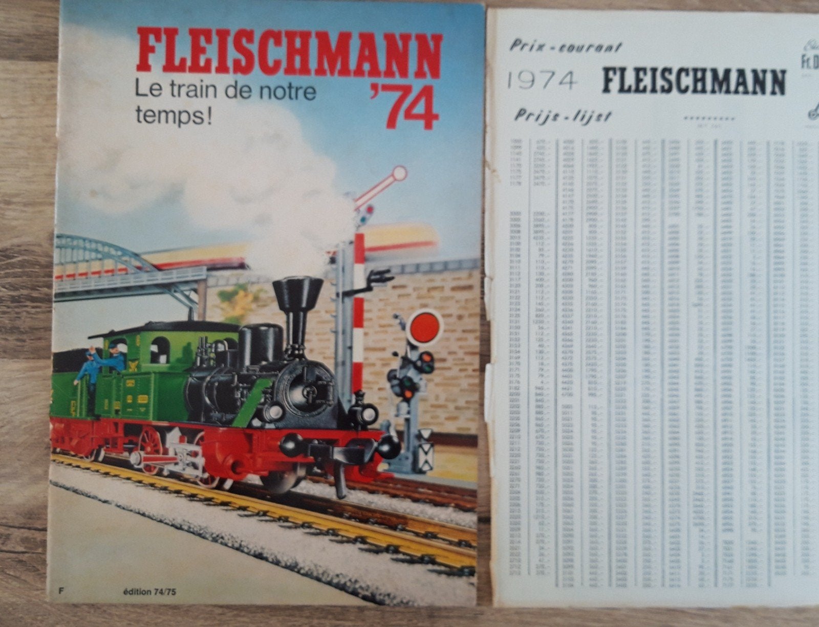 fleischmann catalogus 1974 met prijslijst, Ophalen of Verzenden