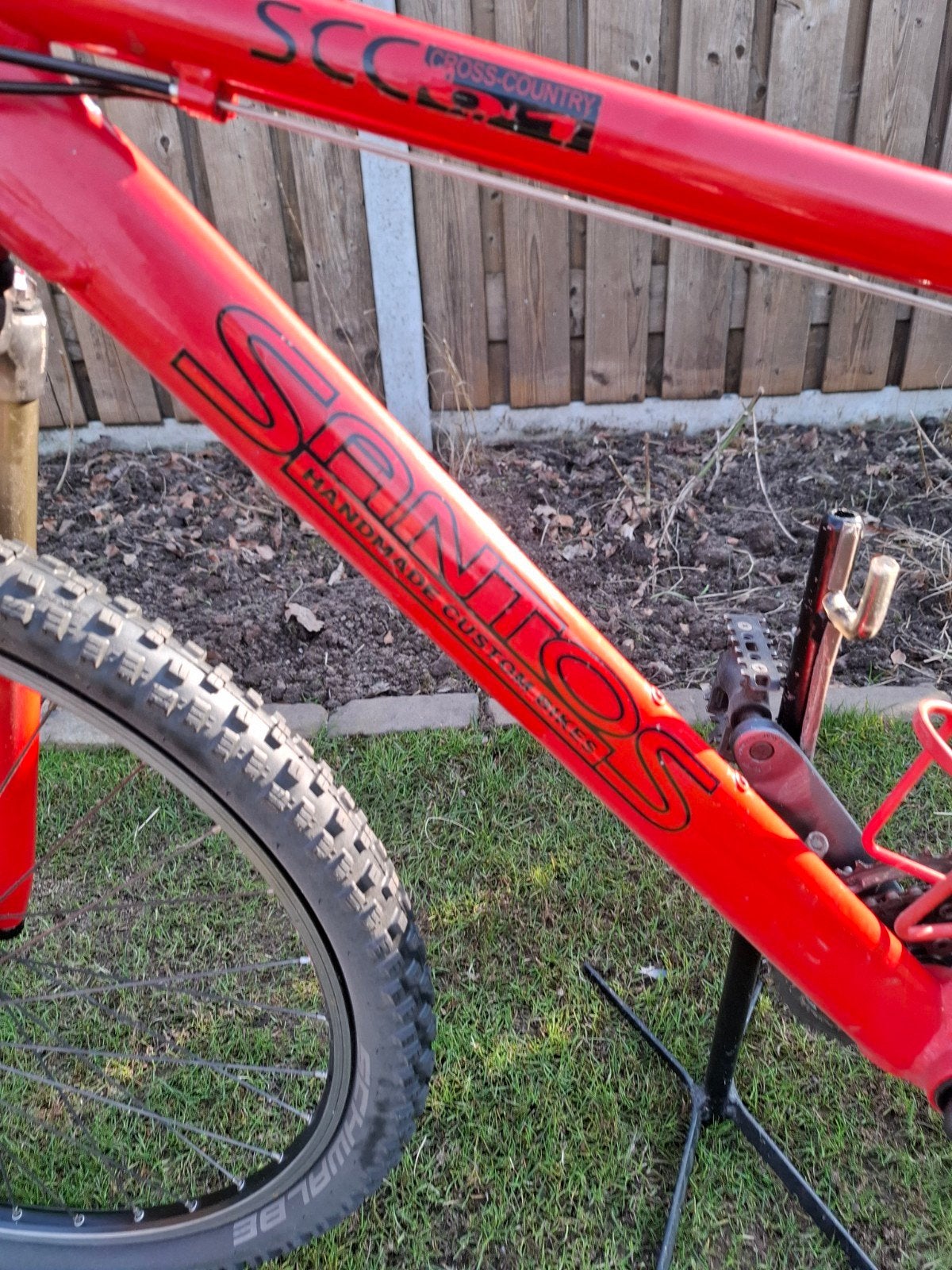 Santos mountainbike 7005 T6, Ophalen