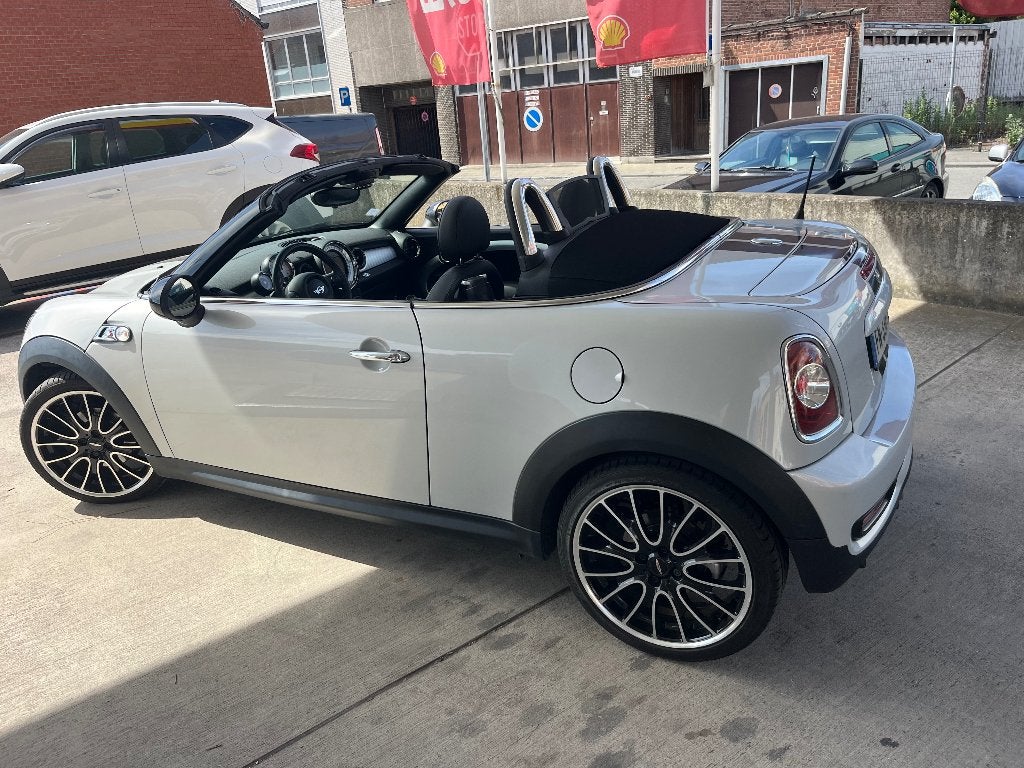 Mini Cooper SD cabriolet, Auto's, Mini, 143 kW, Zwart, 4 cilinders, Cabriolet