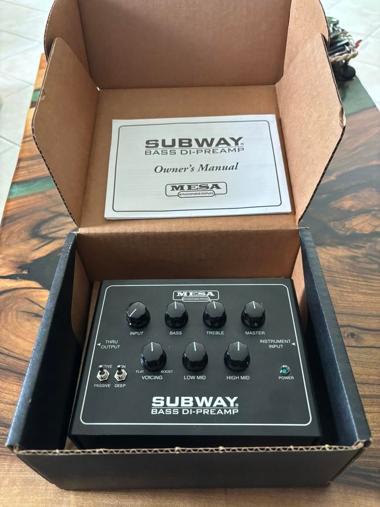 Mesa Boogie Subway D800 Bass preamp + DI, Muziek en Instrumenten, Ophalen of Verzenden