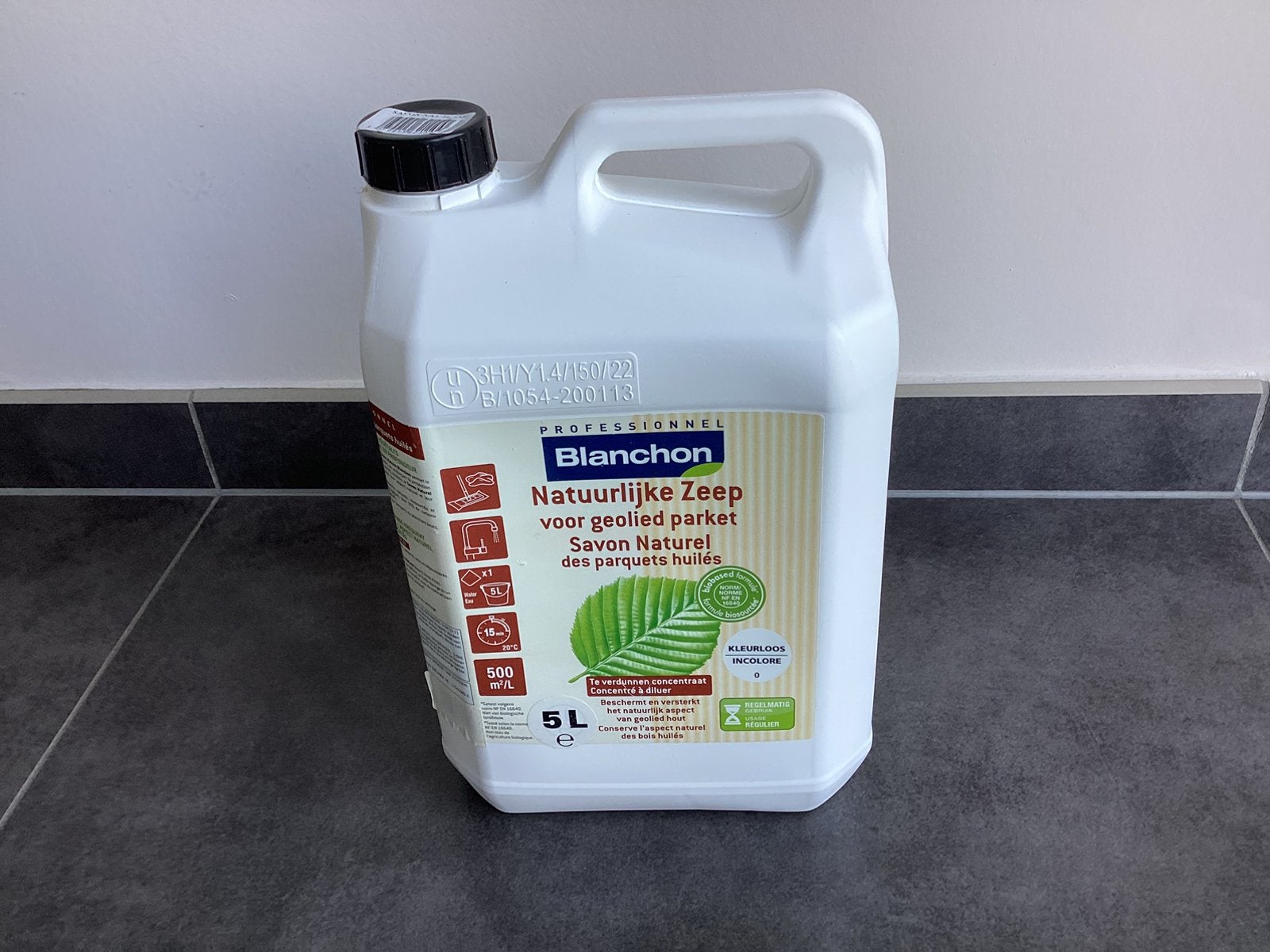 Blanchon. Natuurlijke zeep voor geolied product. Kleurloos, Huis en Inrichting, Schoonmaakartikelen, Ophalen