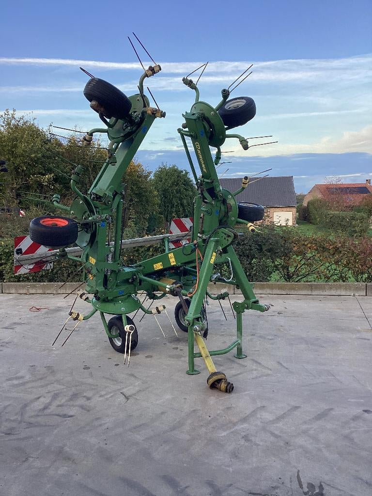 Krone schudder KW6.02/6, Ophalen