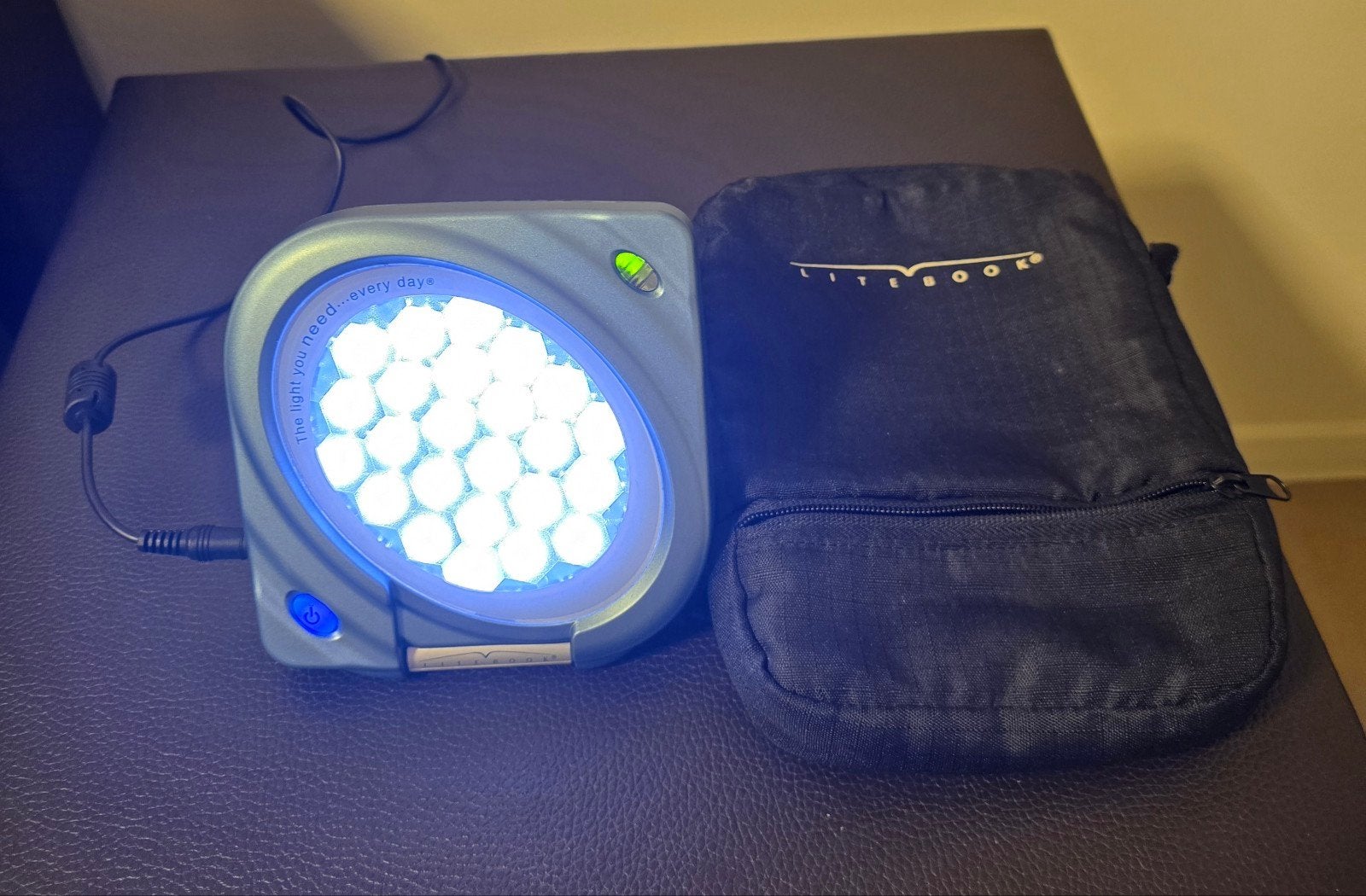 Lampe de lumière du jour/lampe de luminothérapie Litebook av, Enlèvement ou Envoi, Comme neuf, Autres types