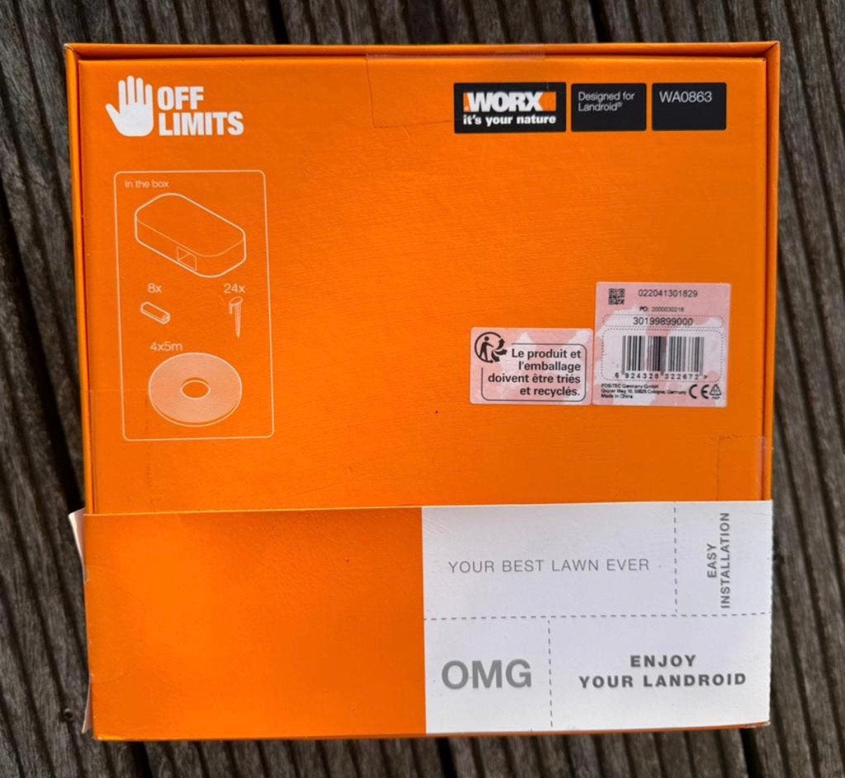 Off limits module voor Worx Landroid robotmaaiers, Enlèvement ou Envoi, Neuf