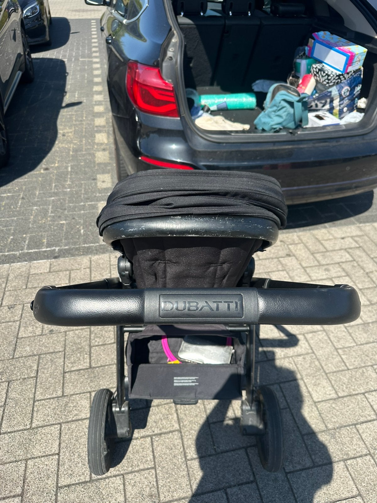 Dubatti buggy, Ophalen, Gebruikt