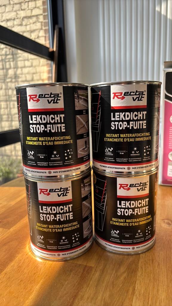 Polymeer afdichtingspasta, Neuf, Moins de 5 litres, Gris, Enlèvement