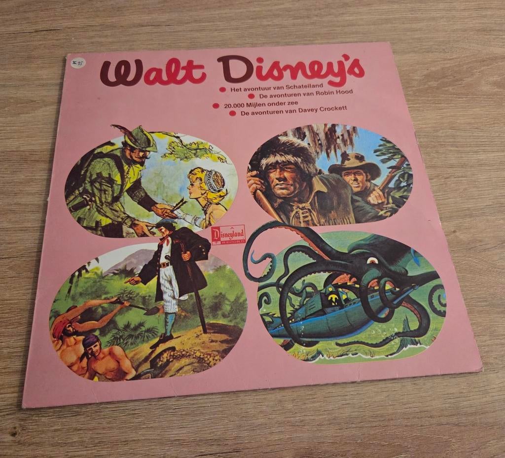 Walt Disney’s – 4 Verhalen /Avonturen, Cd's en Dvd's, Ophalen of Verzenden