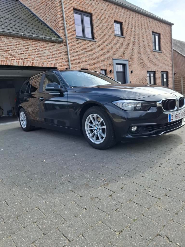 BMW 320i touring, Auto's, BMW, Automaat, Cruise Control, Zwart, Leder