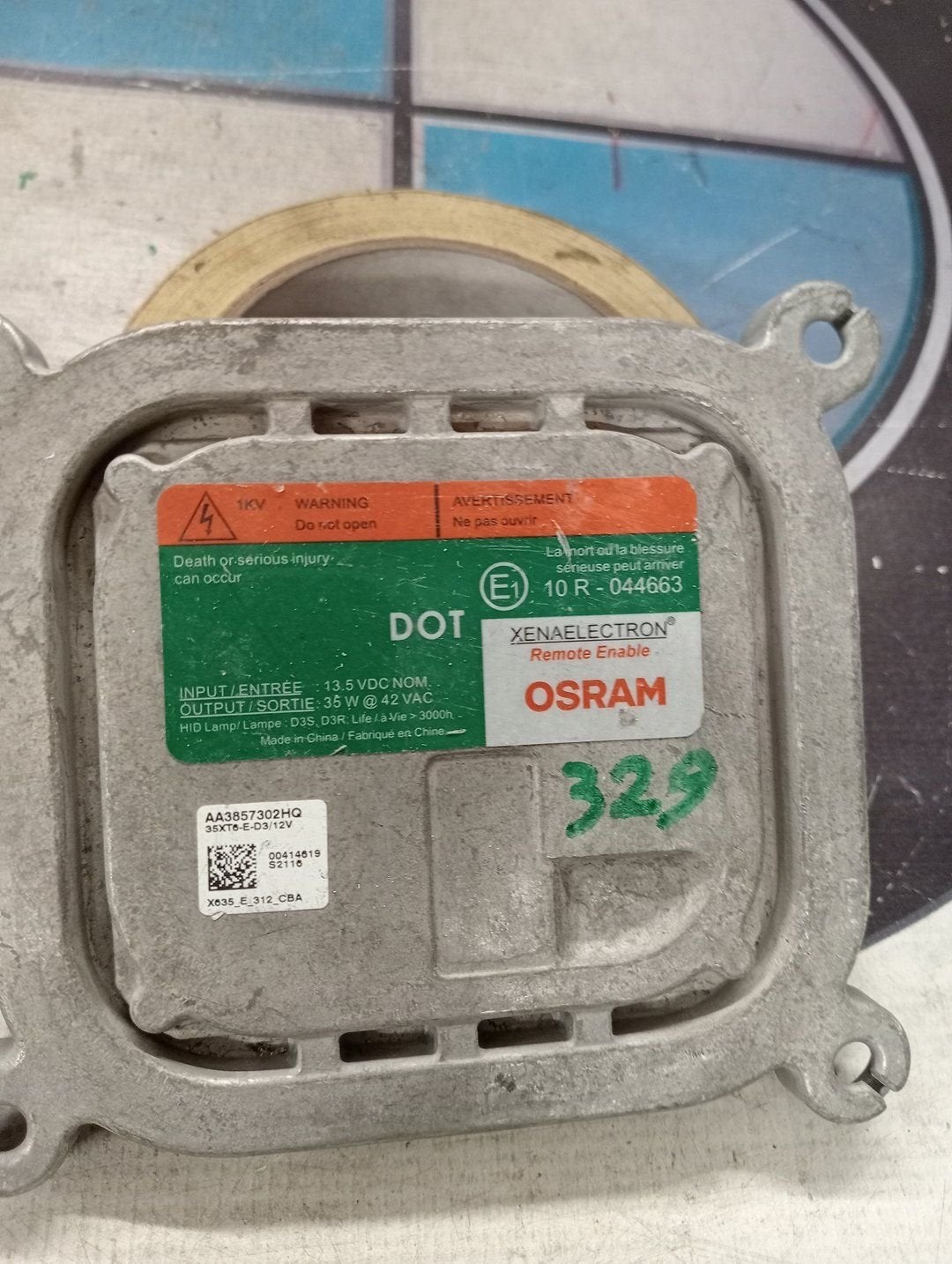 Osram A71154400DG 10R034663 Xenon Ballast module, Gebruikt, -, -, Ophalen of Verzenden