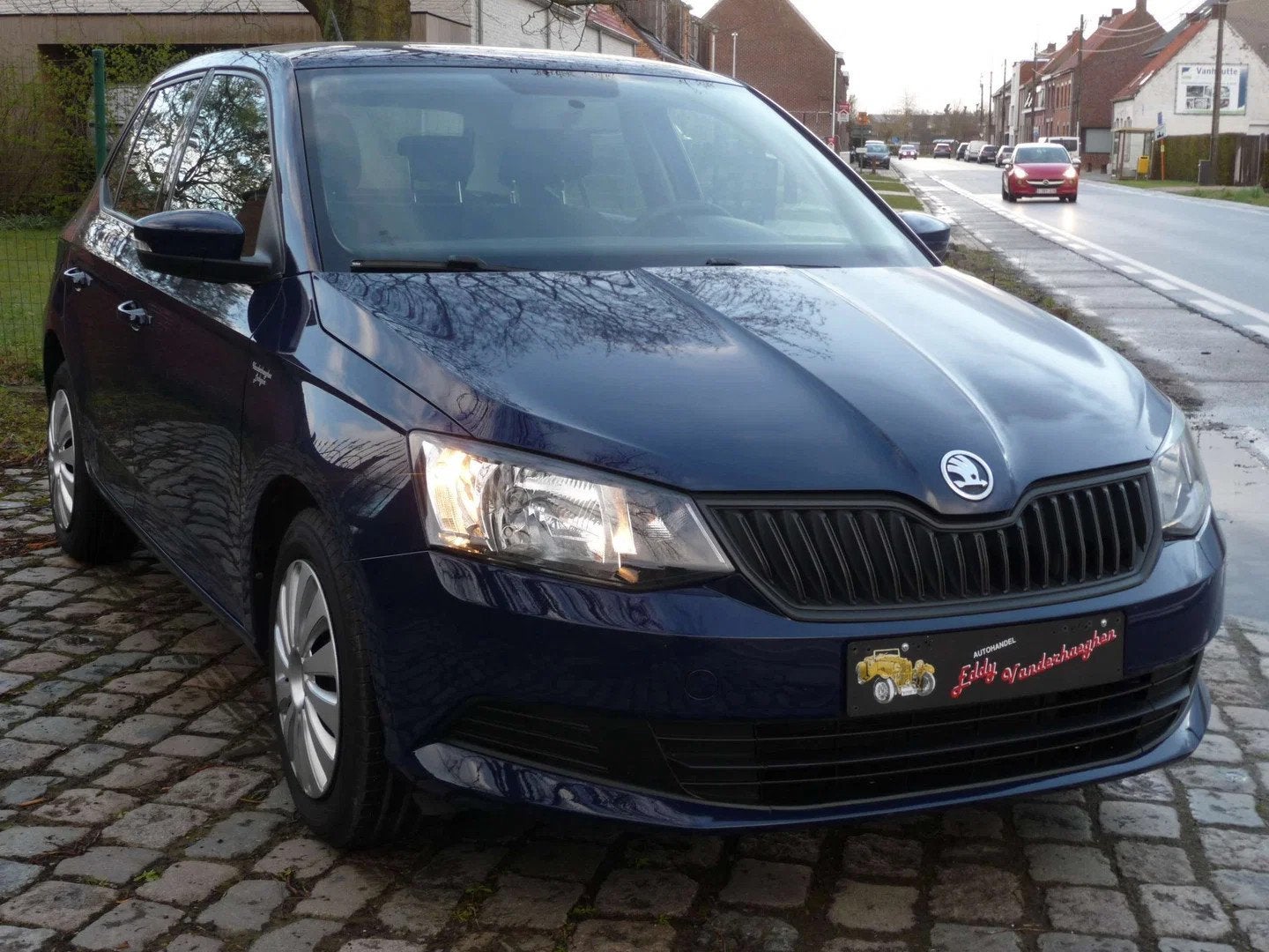 Skoda Fabia Fabia 1.0i Active (bj 2016), Auto's, Gebruikt, Euro 6, Blauw, 1 kg
