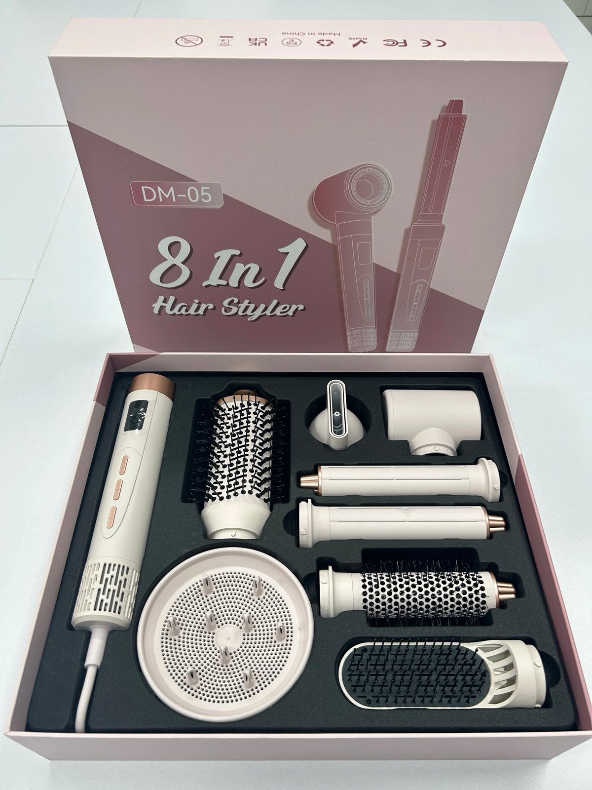 8-in-1 Hair Styler – Nieuw in doos – Complete set, Ophalen, Nieuw