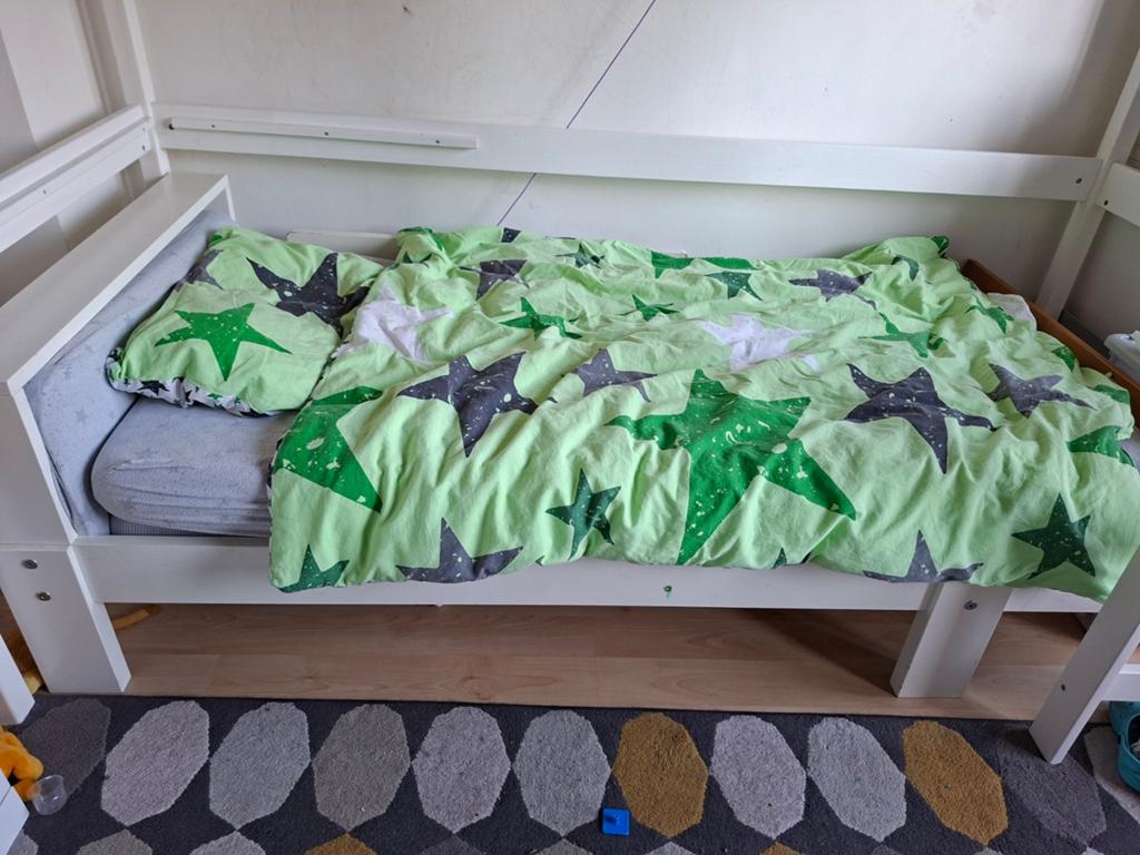 Ikea Vikare meegroeibed, Gebruikt, 70 tot 85 cm, 180 cm of meer, Ophalen