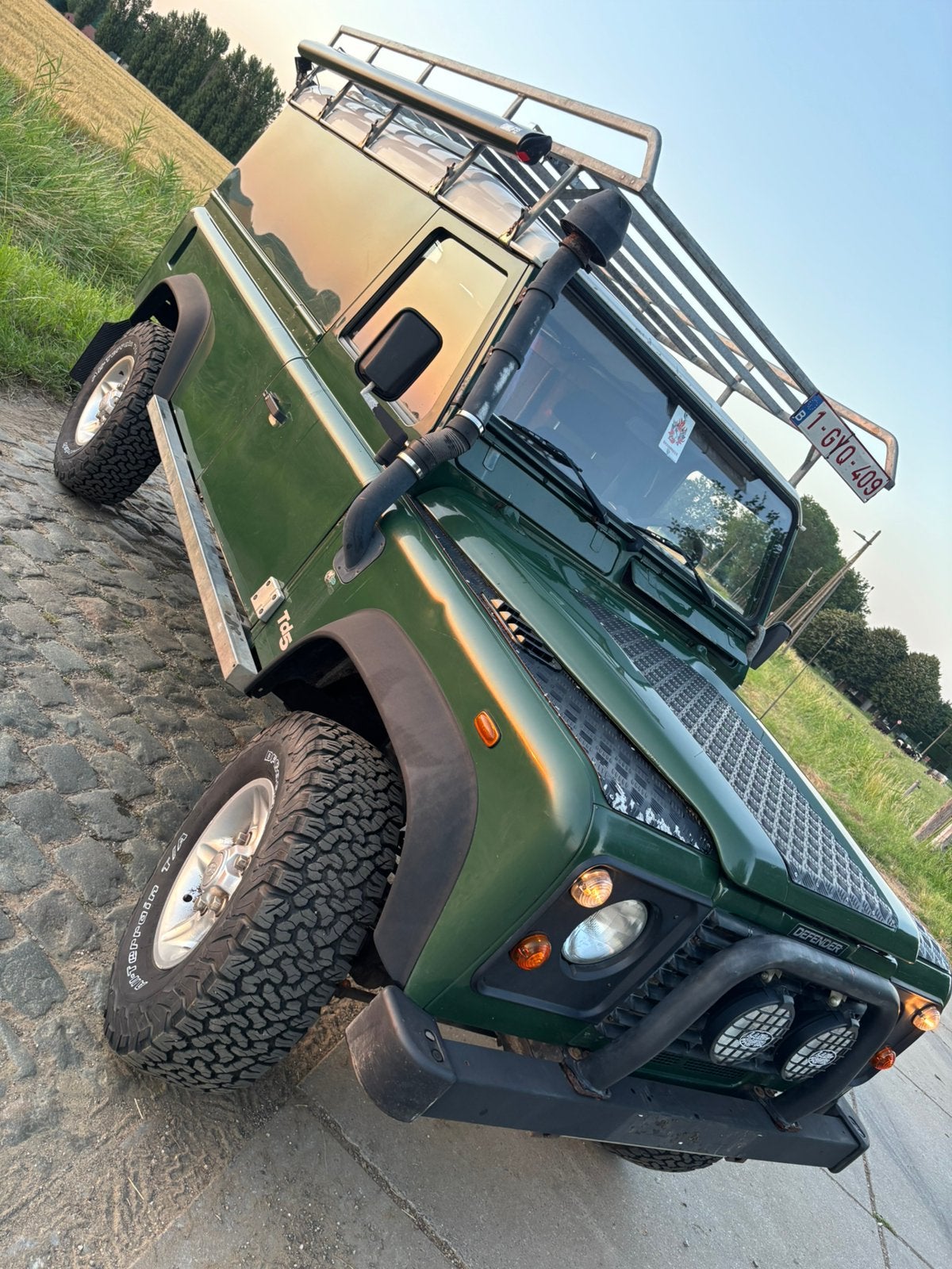 Land Rover Defender TD5, Autos, Land Rover, Achat, Auvent, Boîte manuelle, Noir