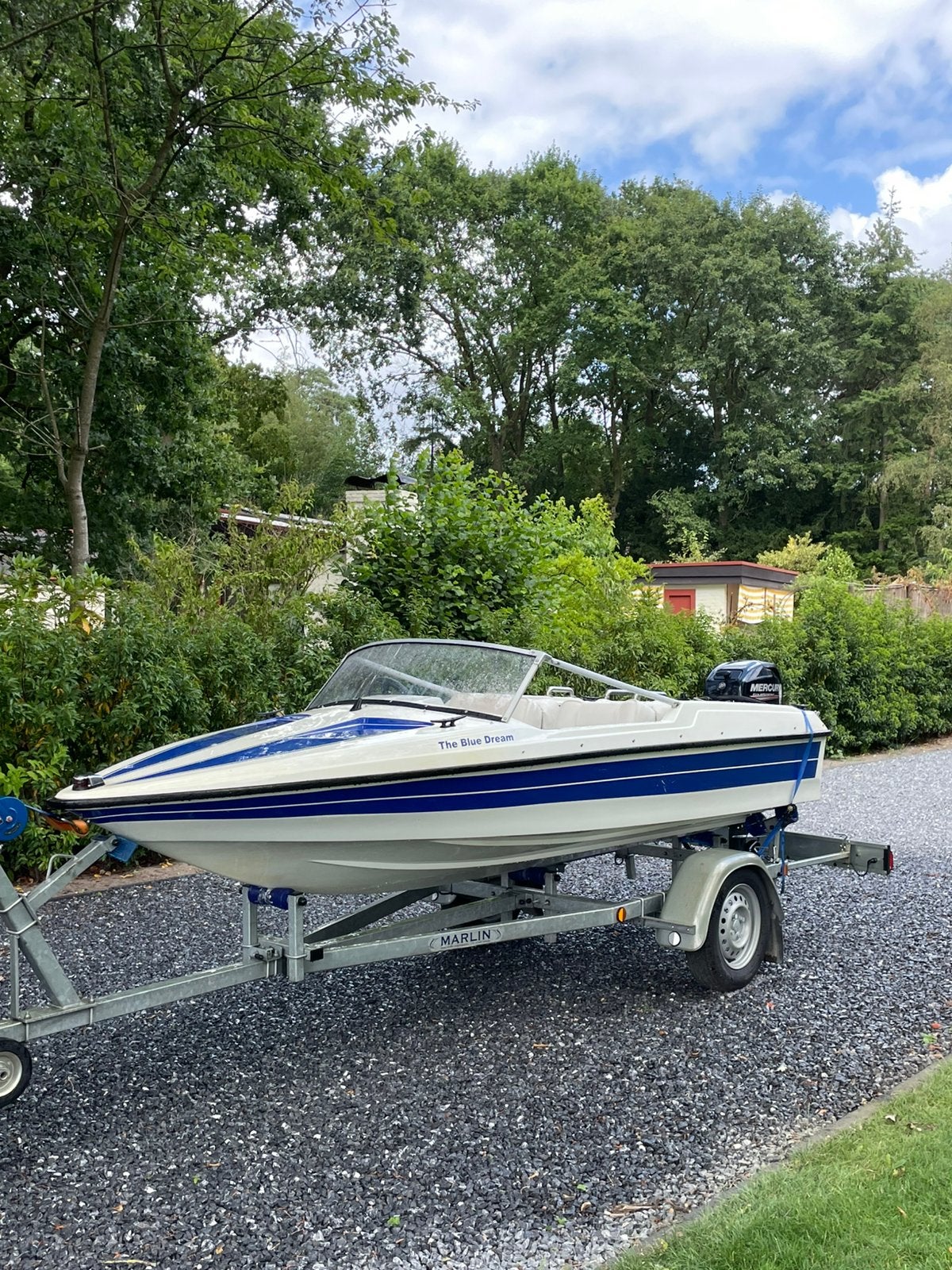 Nette speedboot met 15pk, Watersport en Boten, Overige merken, 15 pk, Ophalen of Verzenden, Zo goed als nieuw