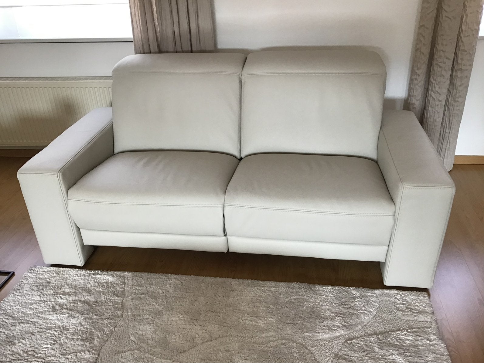 Tweepersoons zetel relax aan de rechterkant, Maison & Meubles, Canapés | Salons, Moins de 150 cm, Banc droit, Enlèvement, Neuf