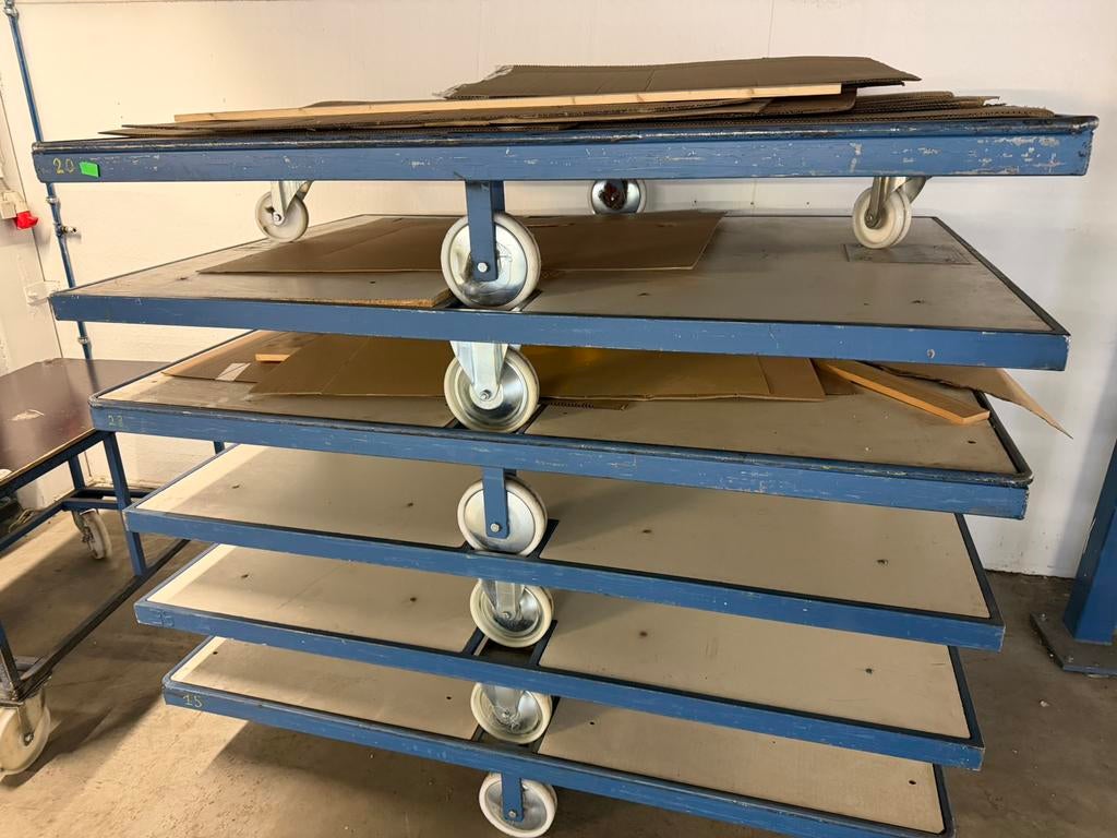 KAR avec 2 roues fixes + 2 roues pivotantes, Enlèvement