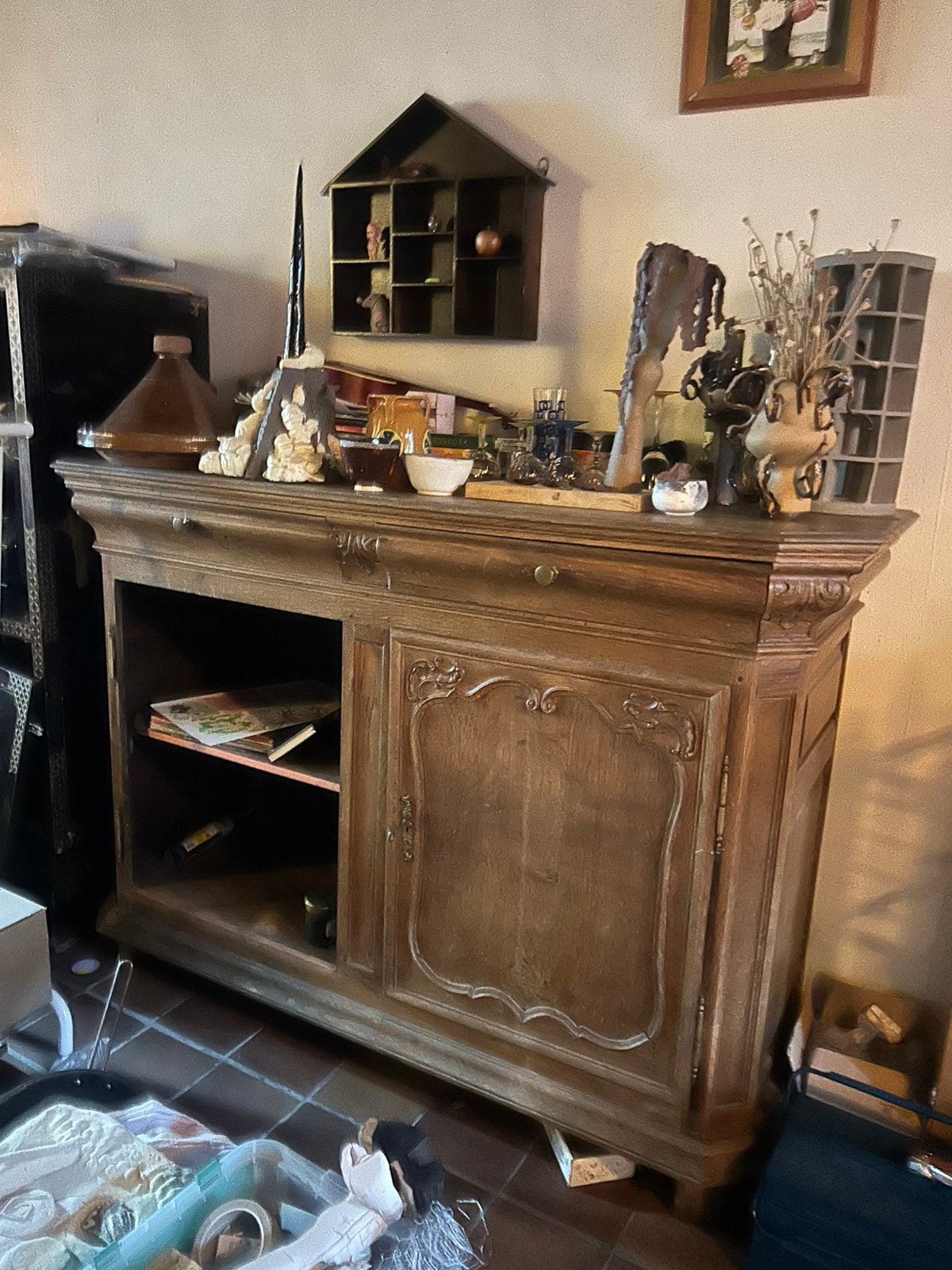 Antieke kast, Ophalen