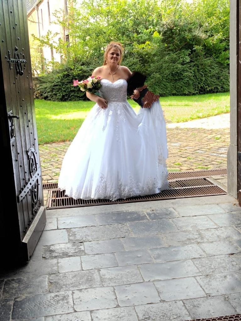 Robe de mariée, Autre, Taille 46/48 (XL) ou plus grande, Enlèvement ou Envoi, Porté