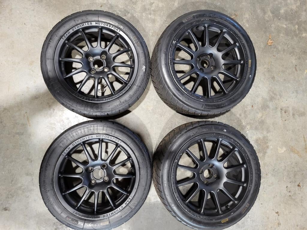 Set velgen Team Dynamics Motorsport voor oa Lotus exige, Enlèvement, Utilisé, Jante(s)