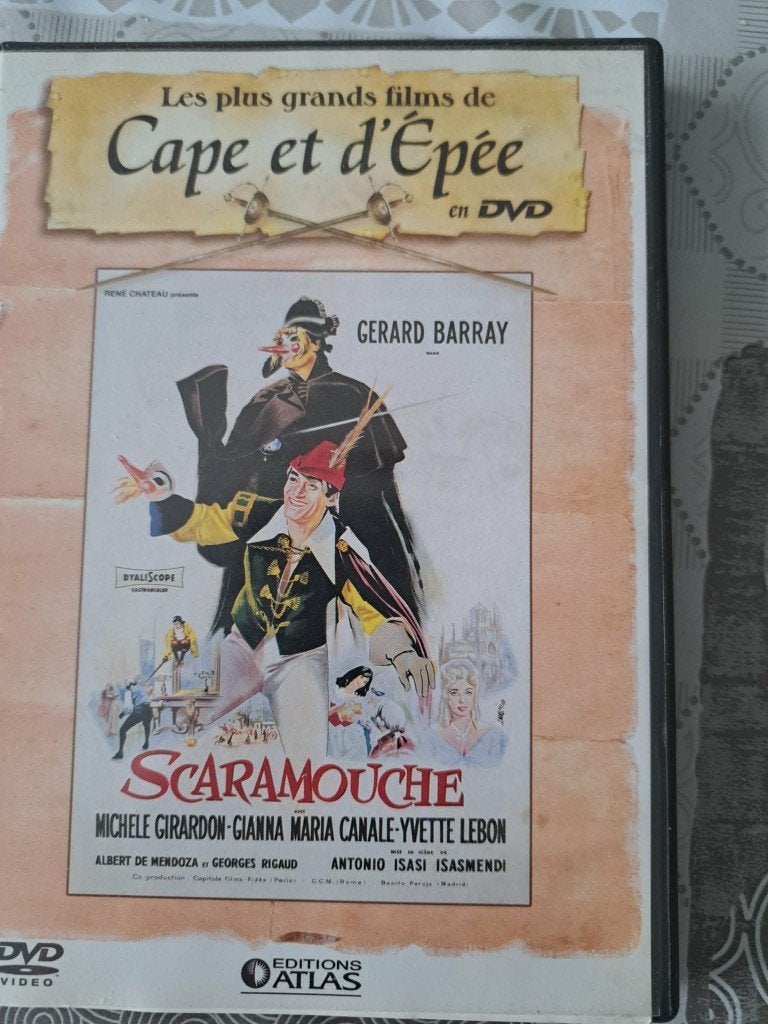 scaramouche (m girardony, Liban, canal) 1952, Enlèvement ou Envoi, Comme neuf, Français, Français