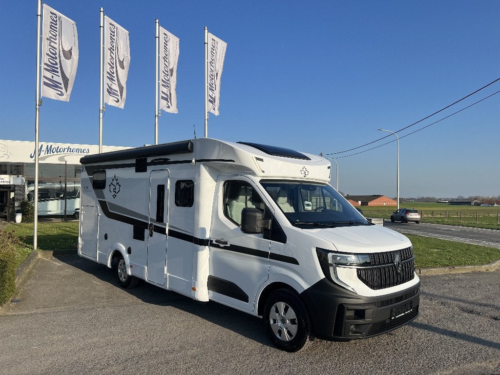 Ahorn Camp TE 740 Plus | Twinbedden + Hefbed | Full-Option, Caravanes & Camping, Réfrigérateur, Automatique, 7 à 8 mètres, Jusqu'à 4