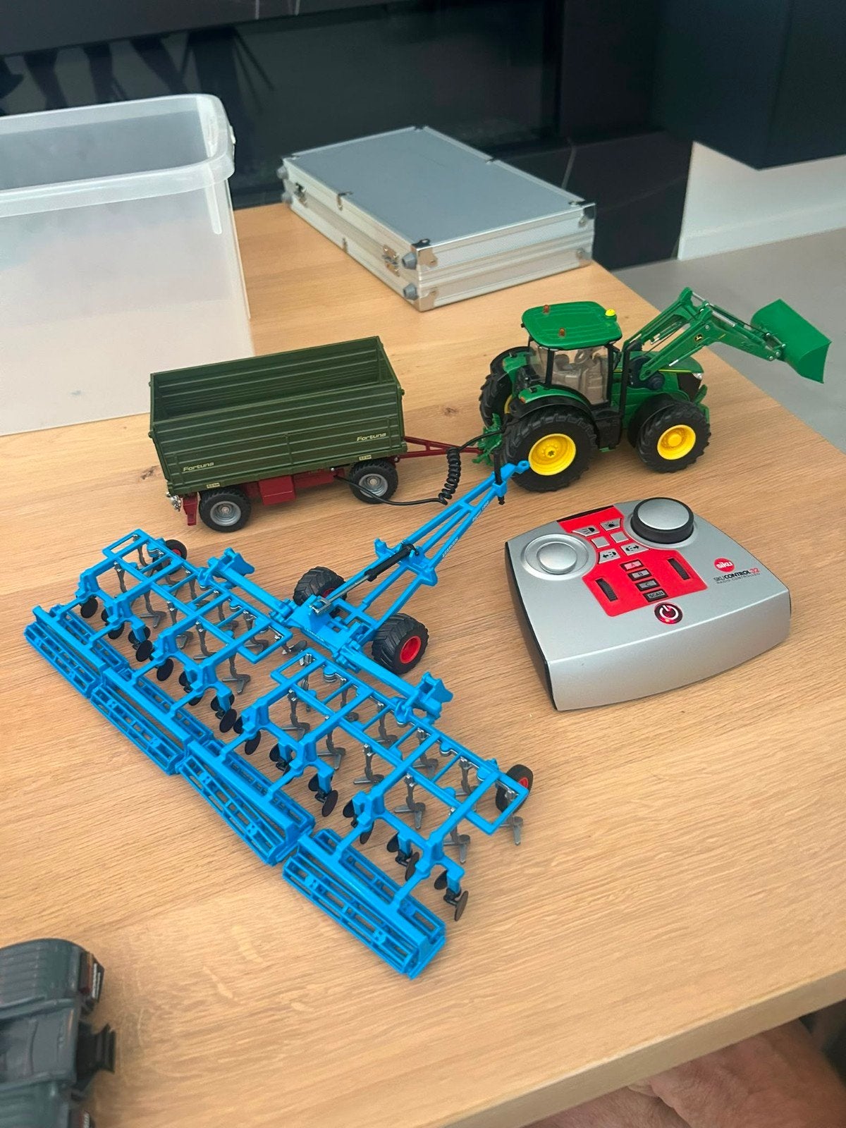 Siku control tractor + kipkar, Ophalen, SIKU