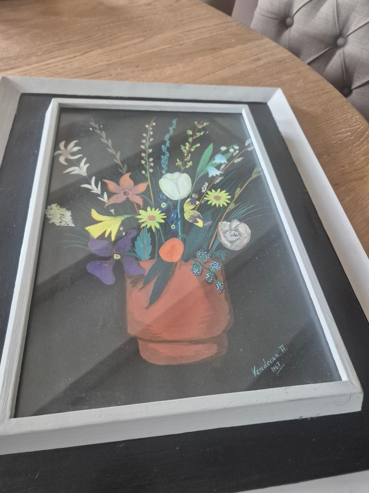 Vandecan Andre origineel schilderij, Antiek en Kunst, Ophalen of Verzenden