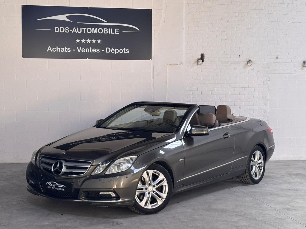 ***Mercedes E250 Cabriolet Garantie 12 mois, Autos, Cuir, Euro 5, Achat, Entreprise