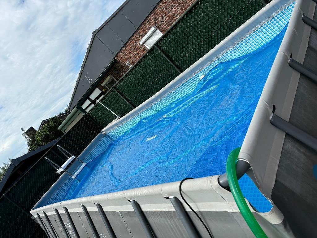 Intex XTR zwembad, Tuin en Terras, Zwembaden, Gebruikt, Opzetzwembad, 120 cm of meer, 400 cm of meer, 200 tot 300 cm, Ovaal, Ophalen