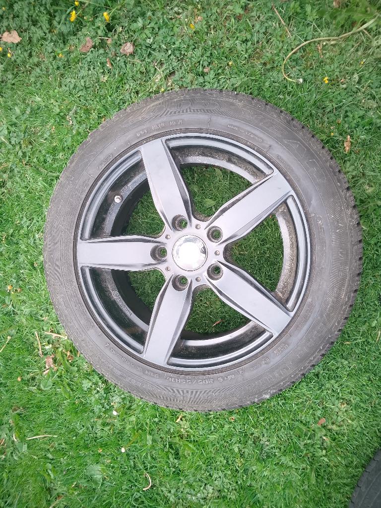 Jante et pneus BMW 16 pouces, Ophalen, Gebruikt, 16 inch, Band(en)