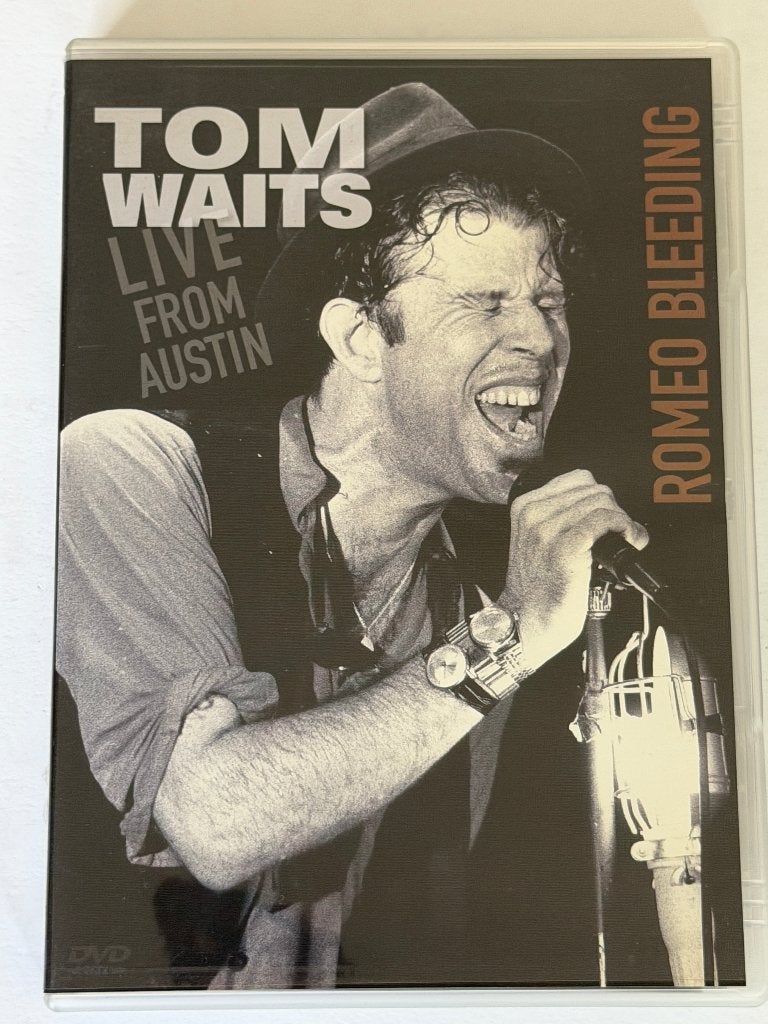 Tom Waits – Live From Austin (Romeo Bleeding) DVD, Alle leeftijden, Ophalen of Verzenden, Gebruikt