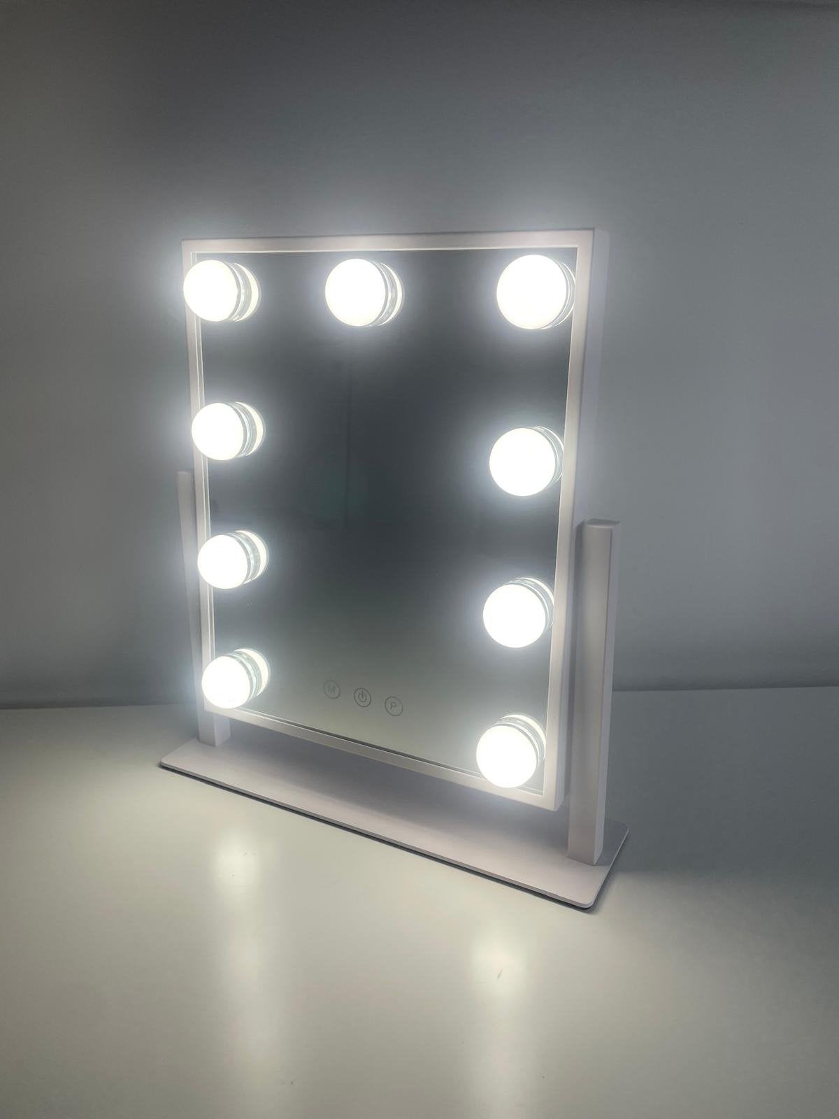 Miroir avec led, Maison & Meubles, Accessoires pour la Maison | Miroirs, Moins de 100 cm, Comme neuf, Enlèvement, Rectangulaire