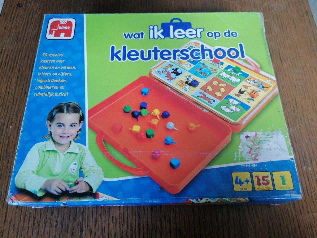 Ce que j'apprends à l'école maternelle, Enlèvement, Neuf, Jumbo