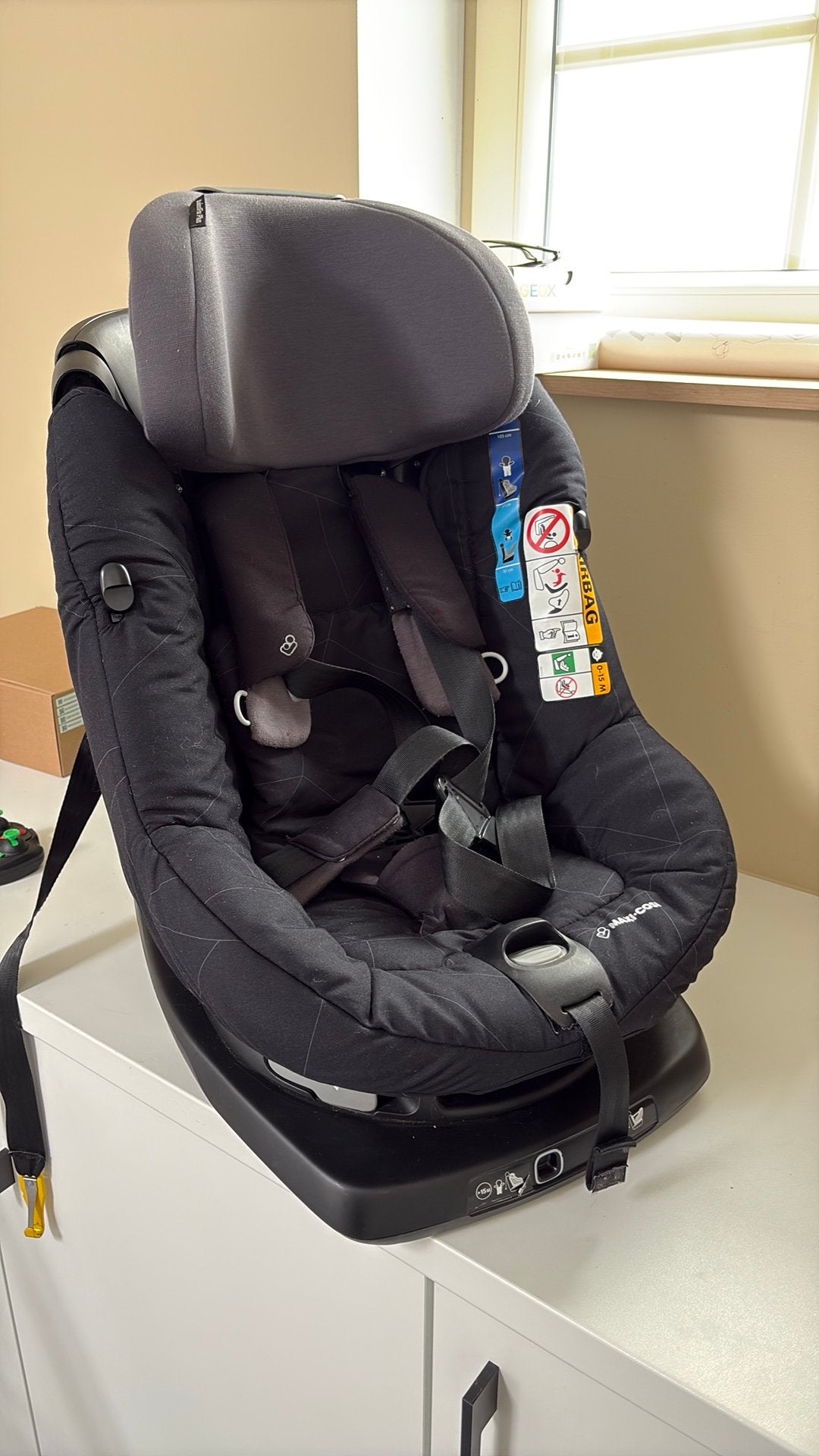 2x Maxi cosi axiss fix, Ophalen, Zo goed als nieuw