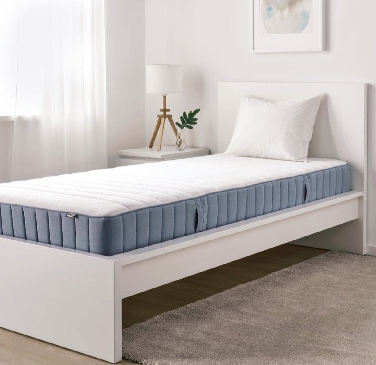 Matelas Ikea Valevag 90 x 200, 90 cm, Matelas, Enlèvement, 200 cm
