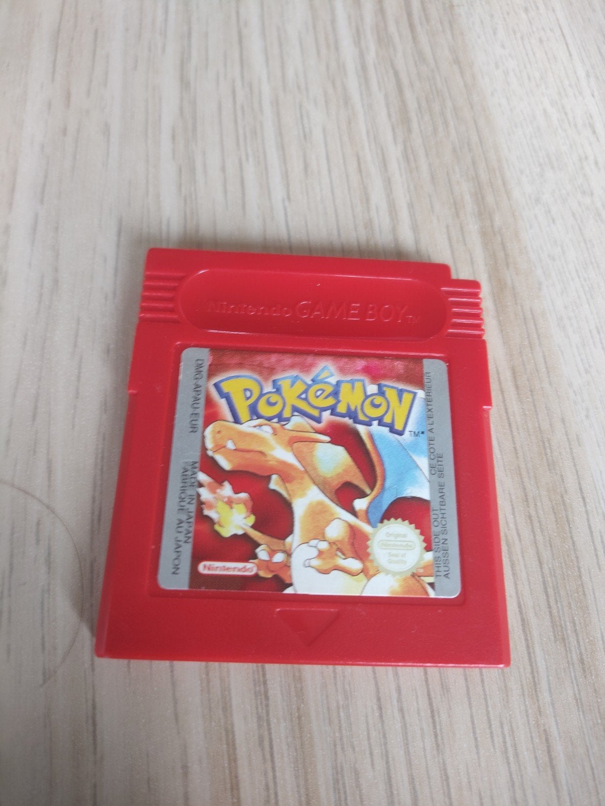 Pokemon Red origineel, Ophalen