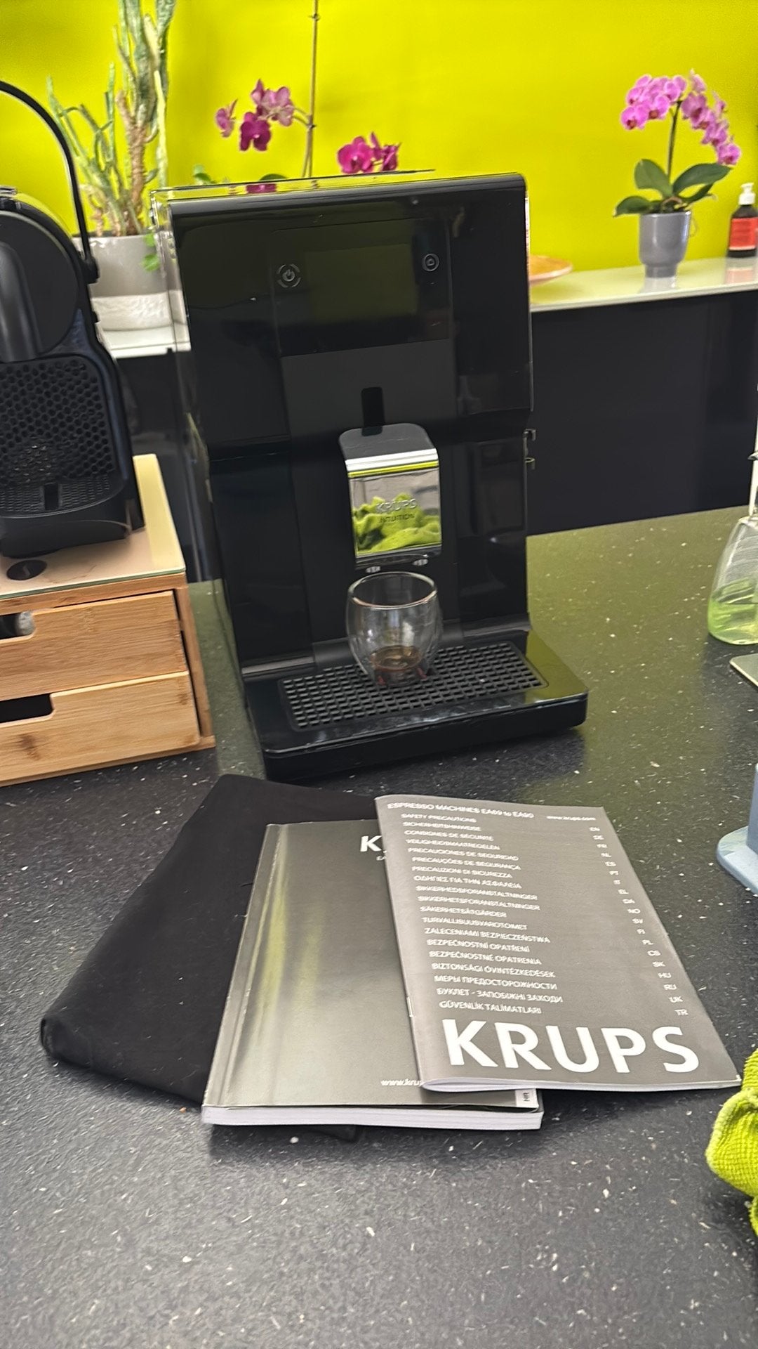 Koffiebonen machine, Electroménager, Cafetières, Enlèvement, Comme neuf, Cafetière, Café en grains