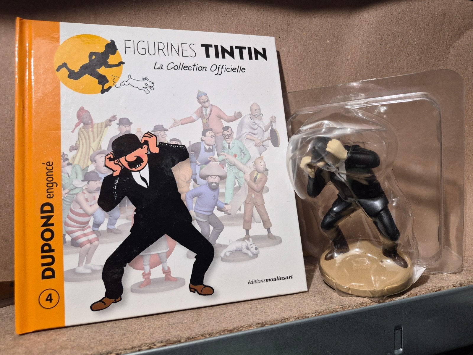 Tintin figurine Dupont neuf, Enlèvement ou Envoi, Tintin