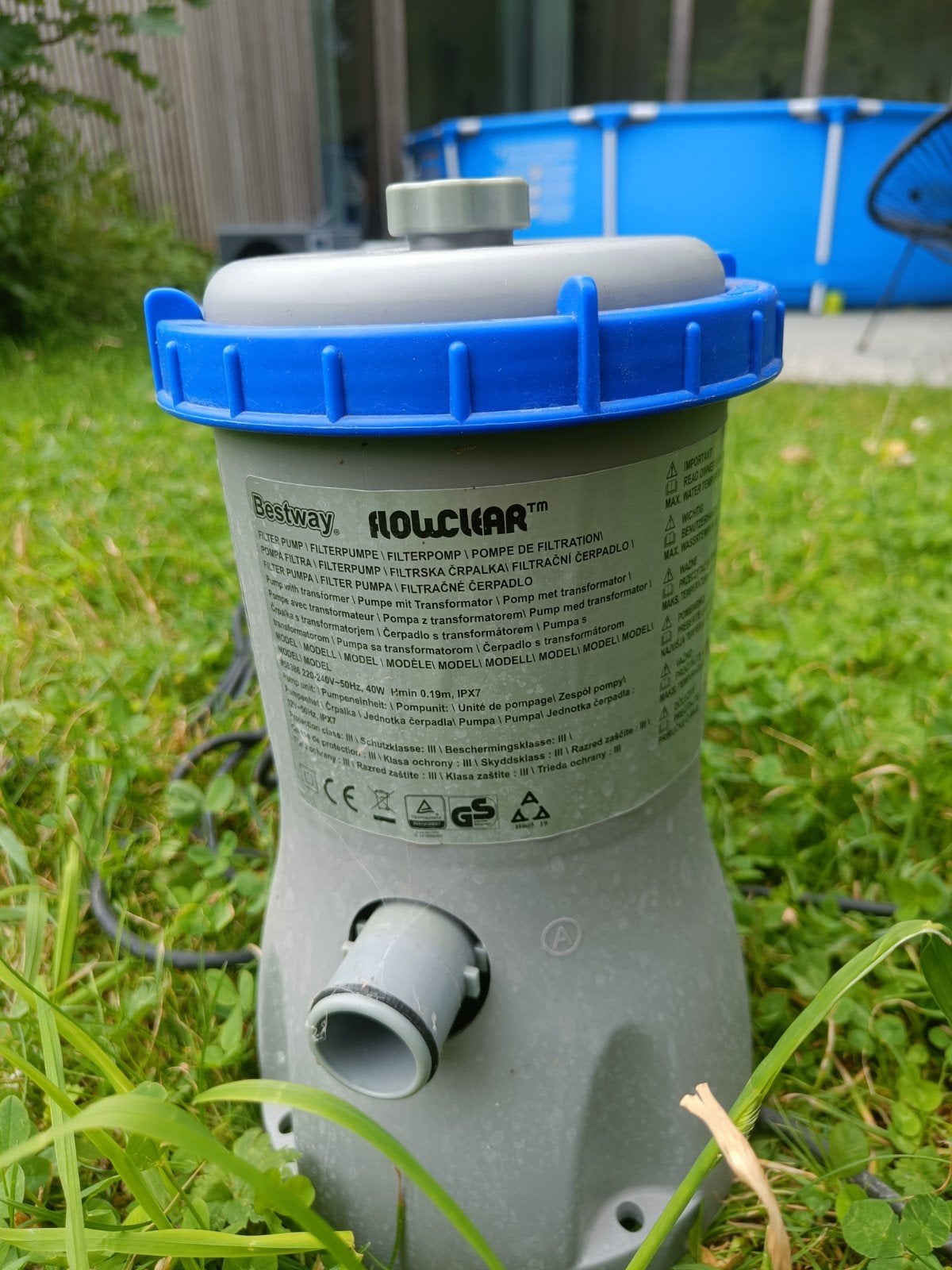 Filterpomp Bestway (filterpatronen incl.), Tuin en Terras, Ophalen, Gebruikt, Filter