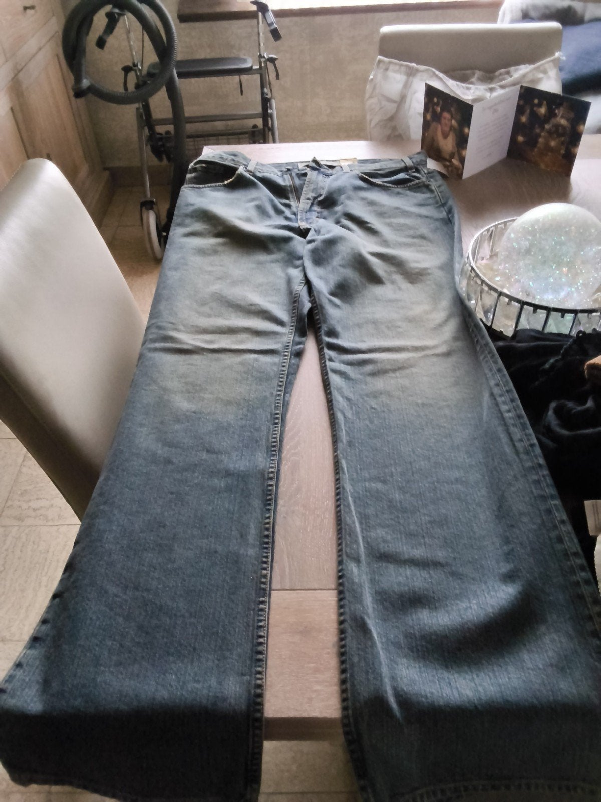 Blauwe jeansbroek  maat 36 34, Vêtements | Femmes, Jeans, Enlèvement