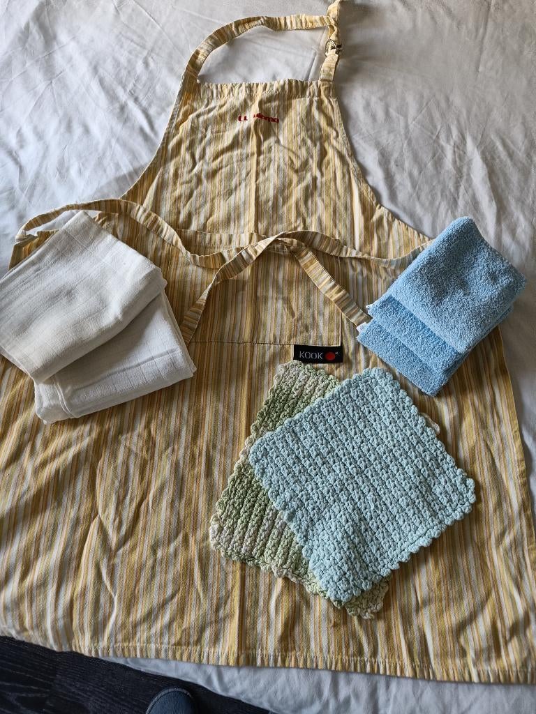 lot keukentextiel, Maison & Meubles, Cuisine | Linge de cuisine, Enlèvement, Comme neuf, Autres types