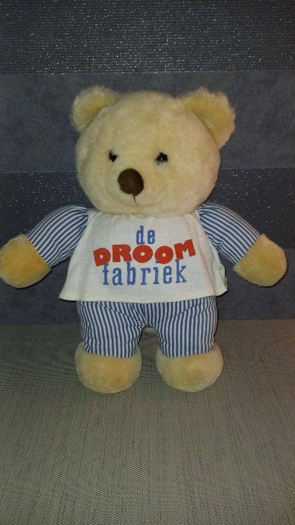 Grote De Droomfabriek beer, Verzamelen, Beren en Cherished Teddies, Ophalen of Verzenden, Zo goed als nieuw, Stoffen beer, Overige merken