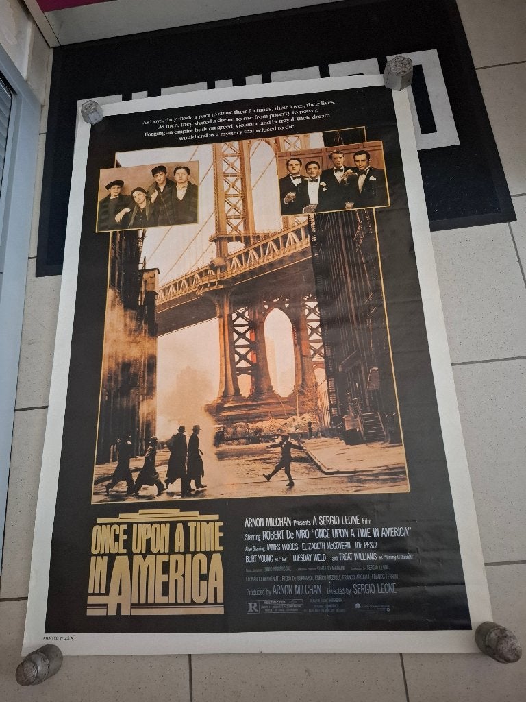 Oude poster america film, Verzamelen, Posters, Rechthoekig Staand, Deurposter of groter, Ophalen of Verzenden, Zo goed als nieuw