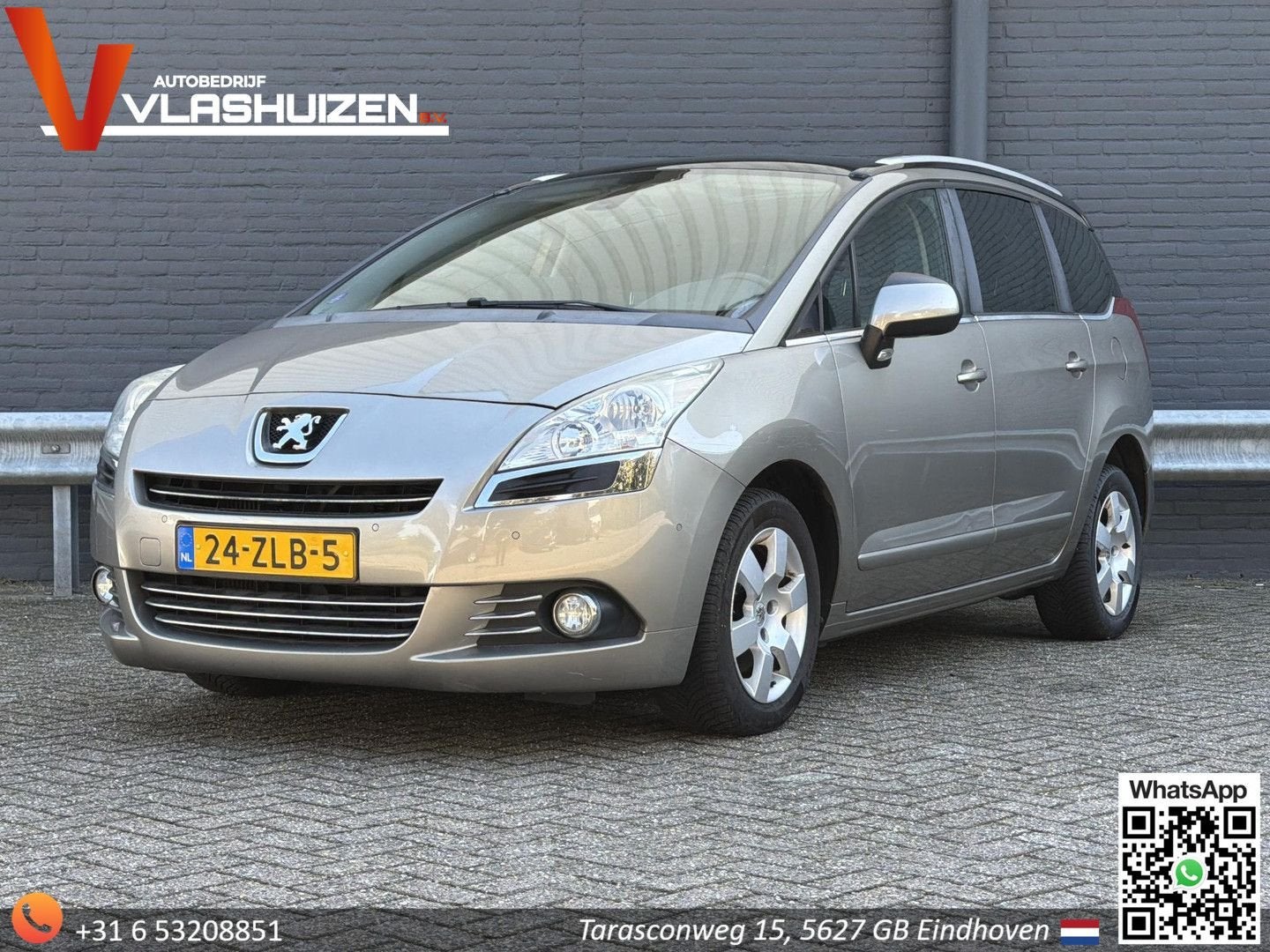 Peugeot 5008 1.6 THP Style 5p., 167 g/km, Argent ou Gris, Achat, Electronic Stability Program (ESP)