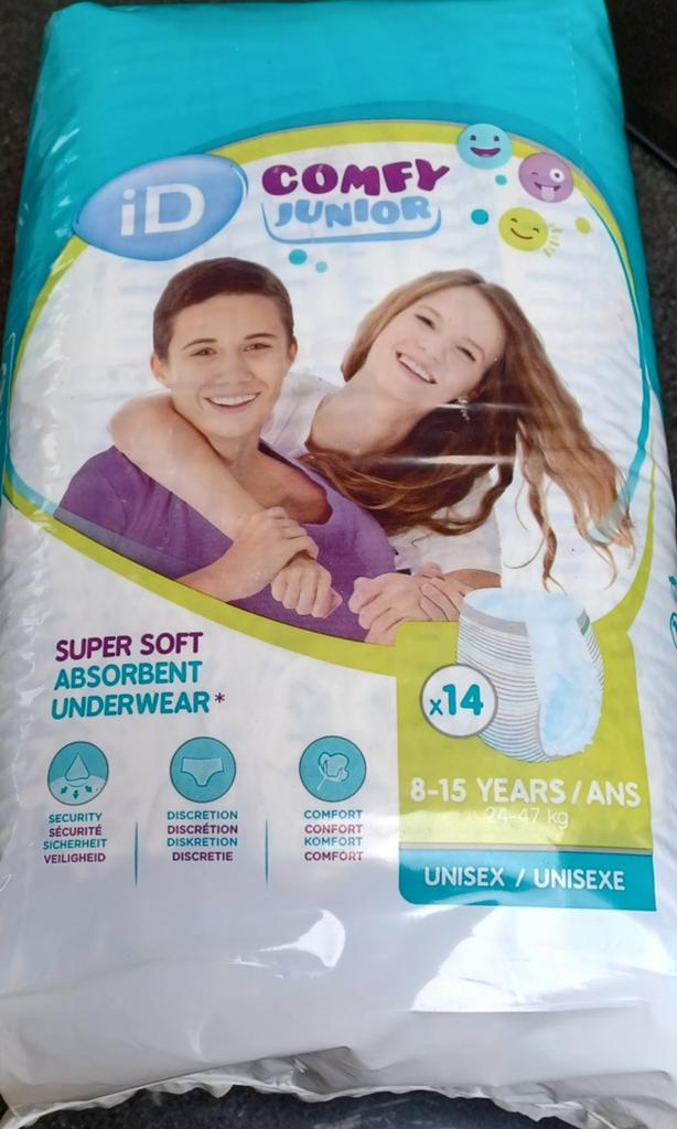 Pamperbroekjes voor meisjes 8-15 jaar., Ophalen