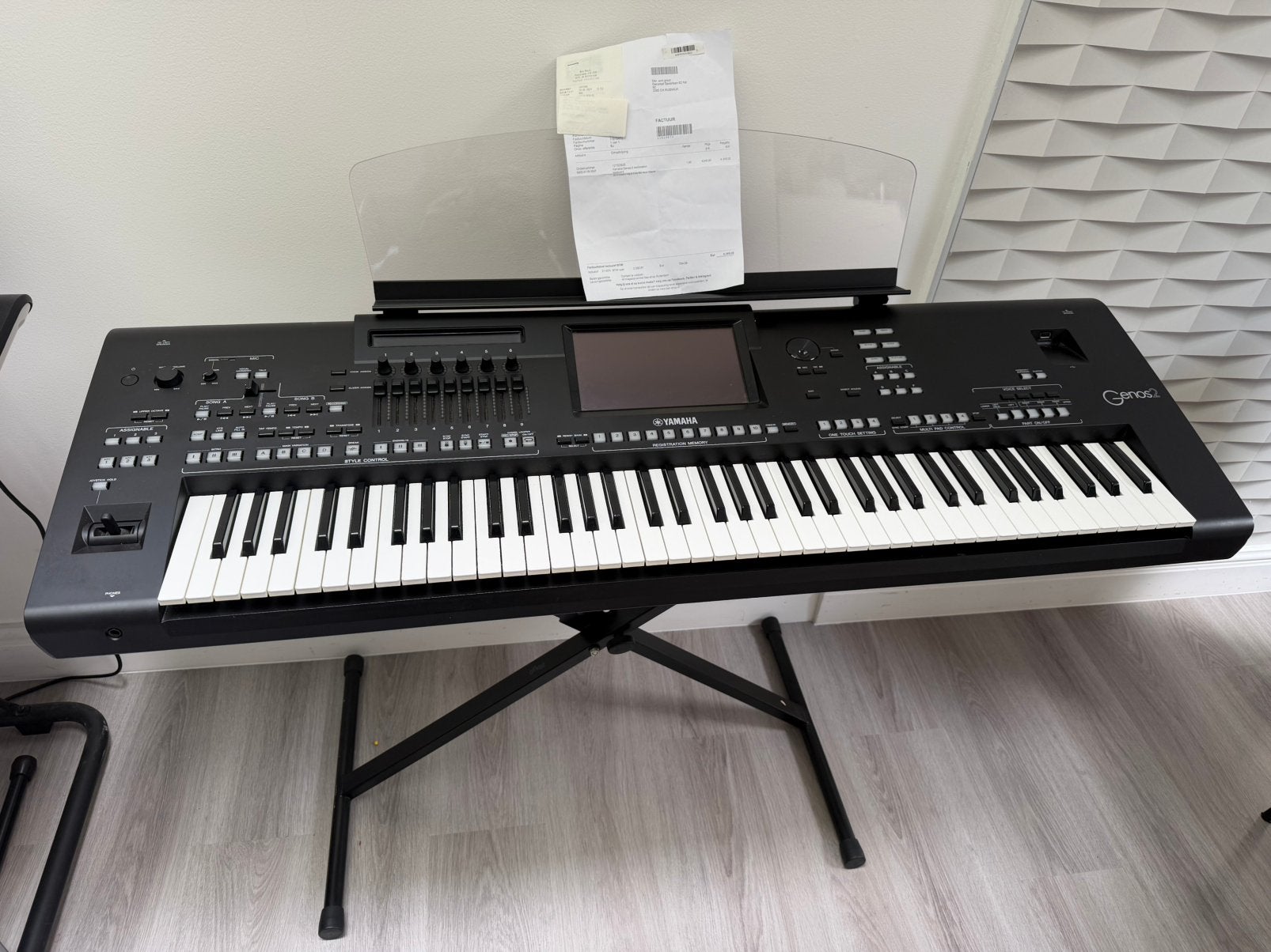 Yamaha Genos 2 met 6 maanden Garantie, Musique & Instruments, Claviers, Comme neuf, Yamaha, Enlèvement
