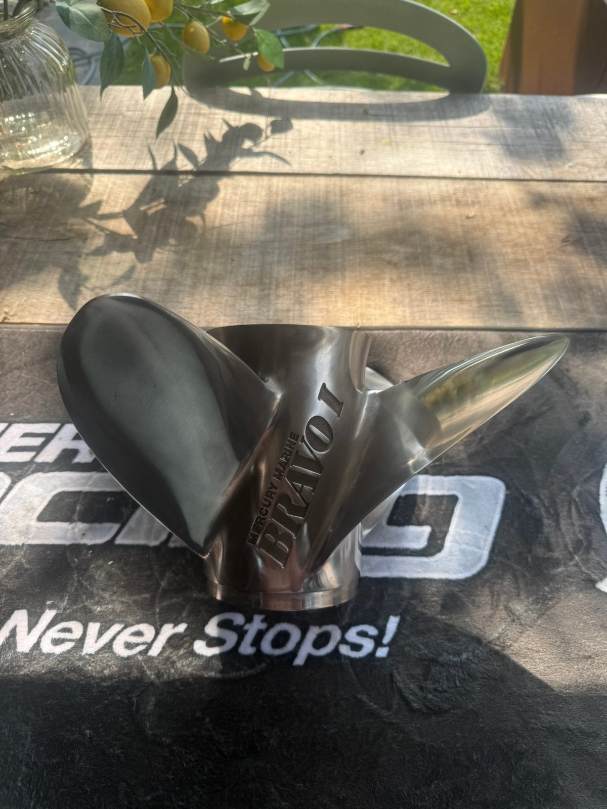 Mercury racing propeller Bravo1 30P lab finished, Ophalen of Verzenden, Zo goed als nieuw