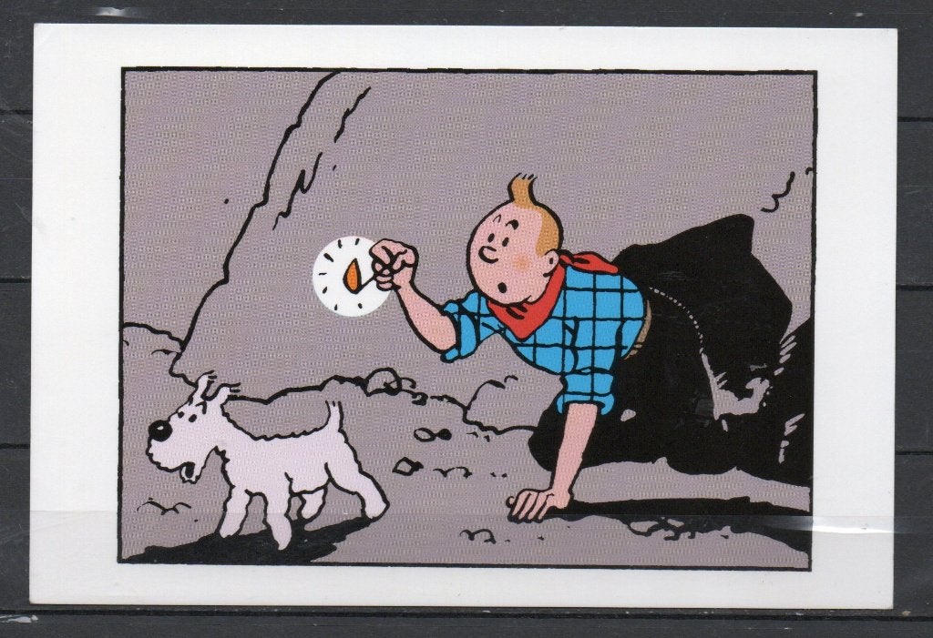 Carte postale : Hergé : Tintin/ Tintin en Amérique - 029, Ophalen