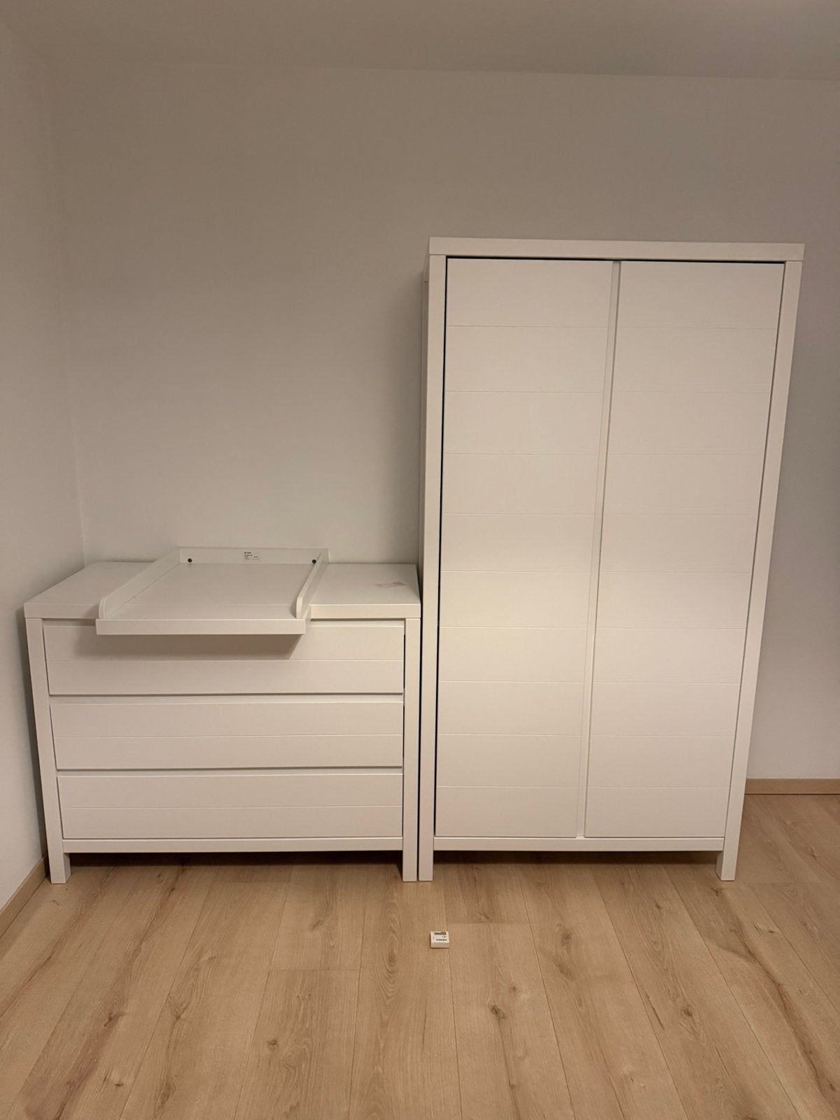 Kinderkamerset van Quax: kledingkast, commode en bedje, Enlèvement, Utilisé, Garçon ou Fille
